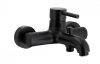 ARMATURA KRAKÓW KFA Bateria wannowa 5034-010-81 MOZA BLACK z natryskiem przesuwnym 841-365-81